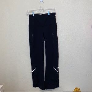 Lululemon Pant flare leggings with zippers